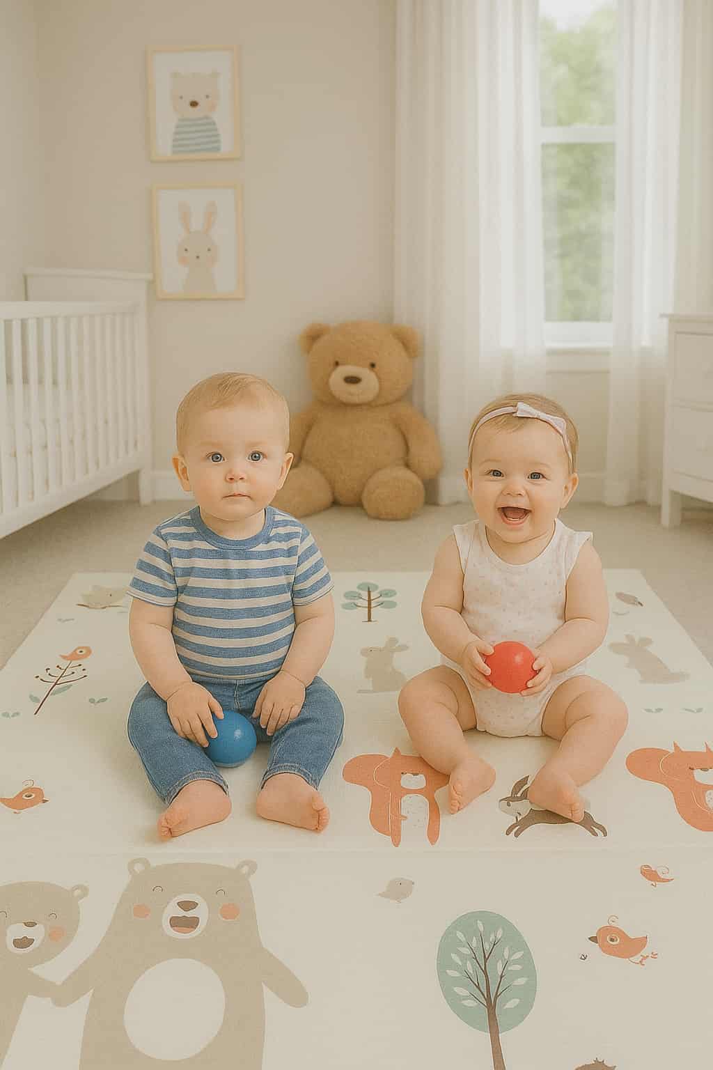 Sklopiva podloga za igru od pene Best Friend