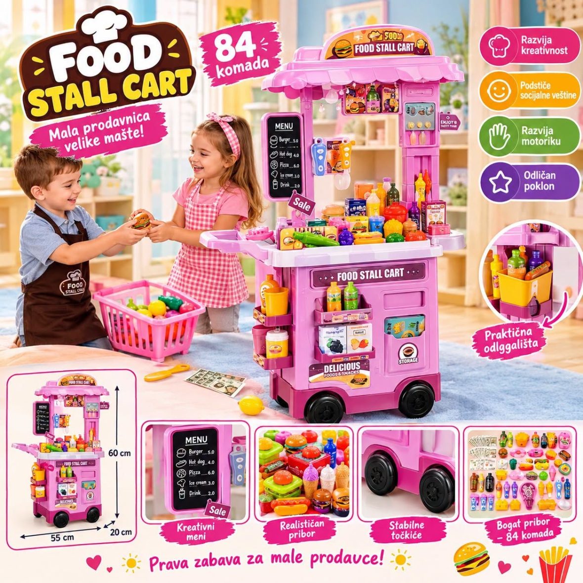 FOOD STALL CART